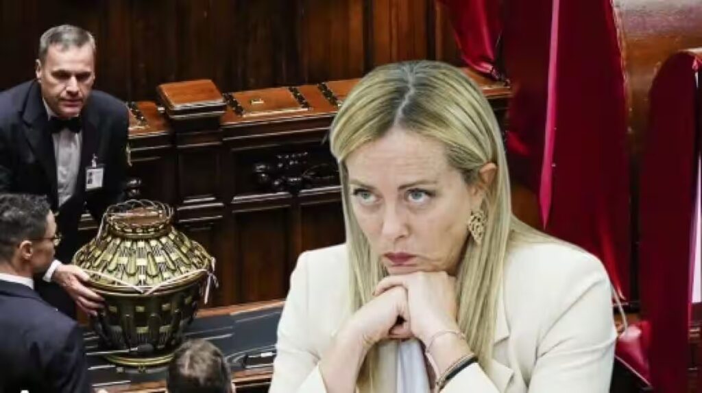 FALLITA LA MANOVRA PER ELEGGERE ALLA CORTE COSTITUZIONALE IL CONSIGLIERE GIURIDICO DI GIORGIA MELONI